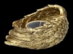 Teelichthalter - Engelsflügel Goldfarben 13 Teelichthalter - Engelsflügel Goldfarben -Figurenmodell Geschäft 2D FS22920 Teelichthalter Engelsflugel goldfarben 2 1280x1280