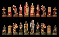 Schachfiguren Set - Camelot Artus-Sage -Figurenmodell Geschäft 2D FS22988 Schachfiguren Set Camelot Artus Sage Tiotal 1280x1280