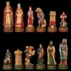 Schachfiguren Set - Camelot Artus-Sage -Figurenmodell Geschäft 2D FS22988 Schachfiguren Set Camelot Artus Sage frontal 1280x1280