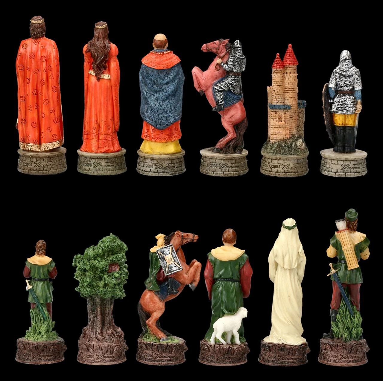 Schachfiguren Set - Robin Hood 5 Schachfiguren Set - Robin Hood – Bild 3