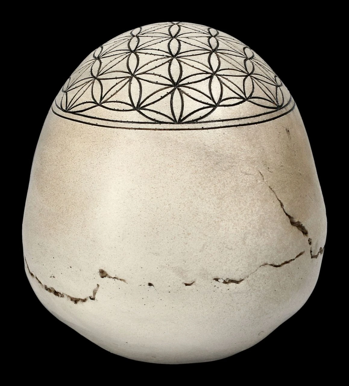 Totenkopf - Heilige Geometrie - Blume Des Lebens 7 Totenkopf - Heilige Geometrie - Blume Des Lebens – Bild 5