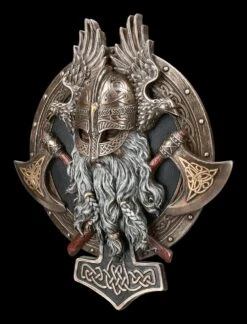 Wanddeko - Wikinger Schild Walhalla -Figurenmodell Geschäft 2D FS23033 Wanddeko Wikinger Schild Walhalla 5 1280x1280