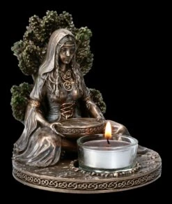 Teelichthalter - Keltische Göttin Danu -Figurenmodell Geschäft 2D FS23041 Teelichthalter Keltische Gottin Danu 8 1280x1280
