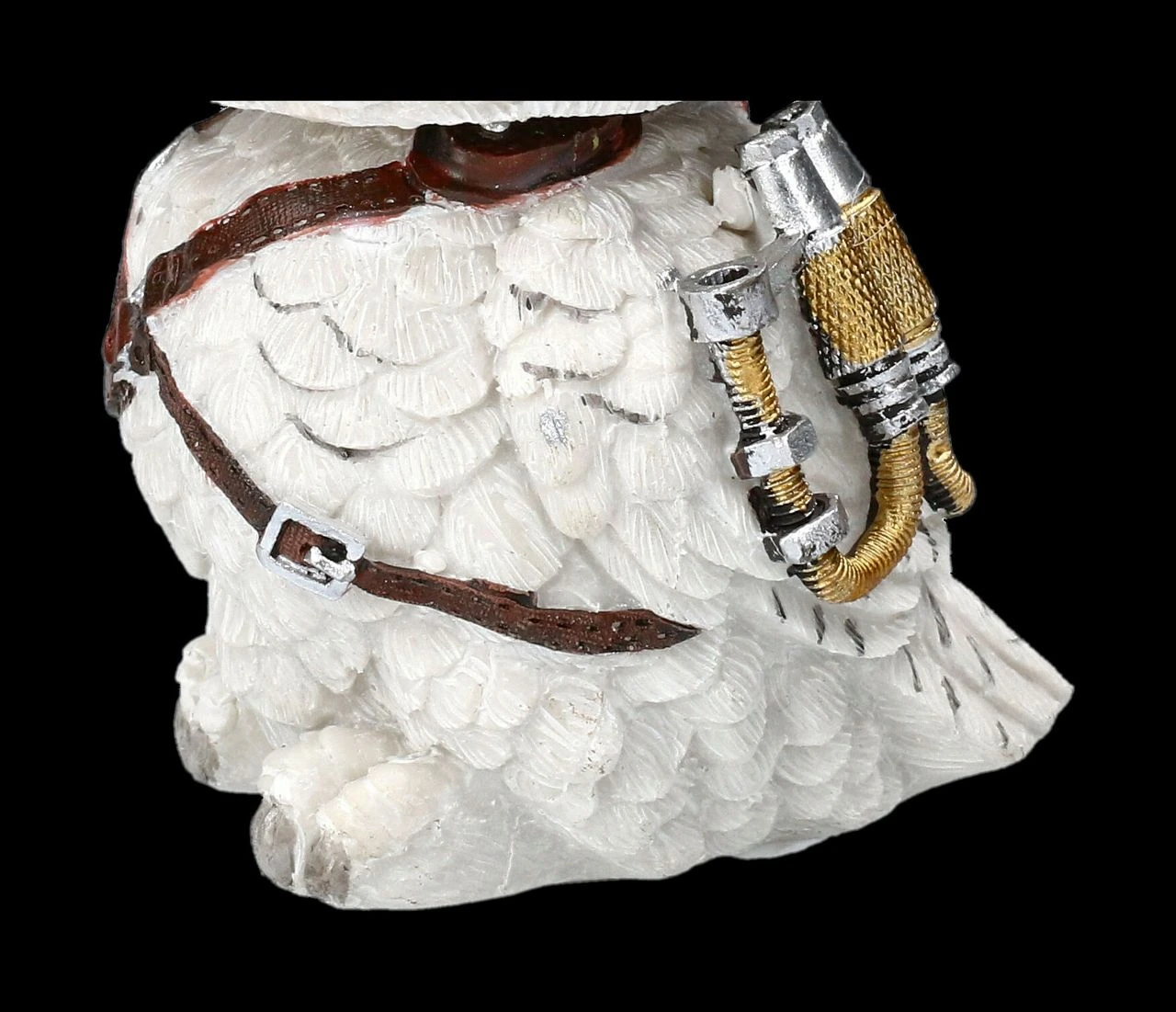 Eulen Figur Steampunk - Feathered Inventor 10 Eulen Figur Steampunk - Feathered Inventor – Bild 8