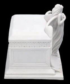 Tier Urne Weiß - Engel Steigt Empor -Figurenmodell Geschäft 2D FS23144 Tier Urne weiss Engel steigt empor 11 1280x1280