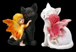 Blumen Feen Figuren Mit Katzen -Figurenmodell Geschäft 2D FS23274 Blumen Feen Figuren mit Katzen 6 1280x1280