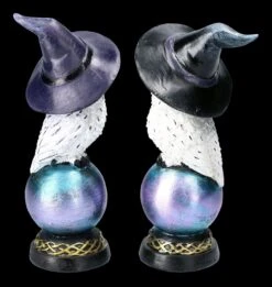 Schneeeulen Figuren Set - Zauberer -Figurenmodell Geschäft 2D FS23281 Schneeeugel Figuren Set Zauberer 3 1280x1280