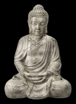 Buddha Figur In Steinoptik