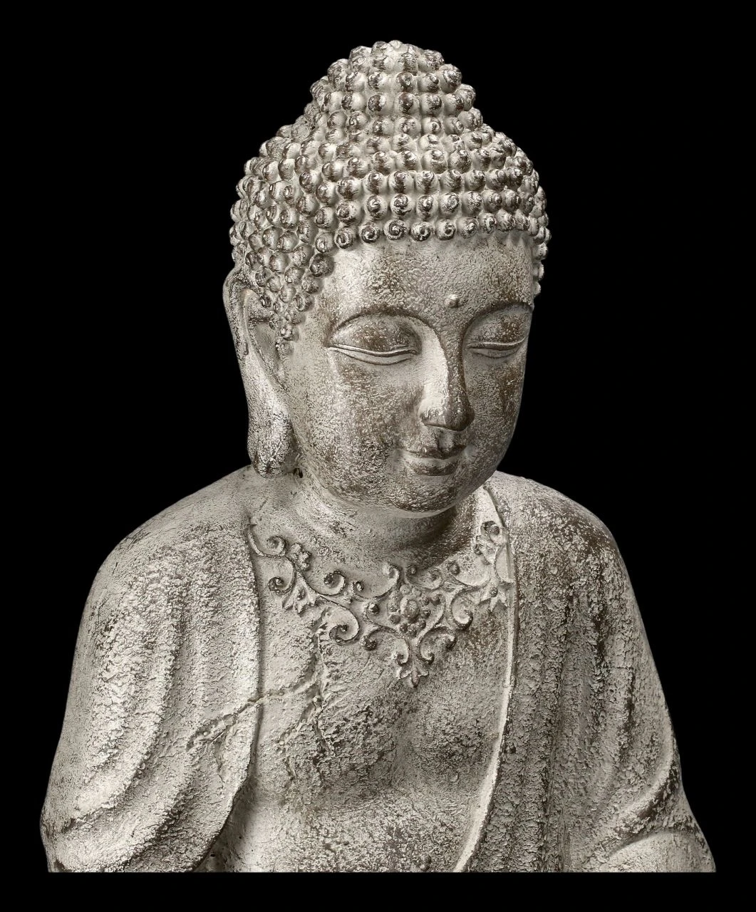 Buddha Figur In Steinoptik 9 Buddha Figur In Steinoptik – Bild 7