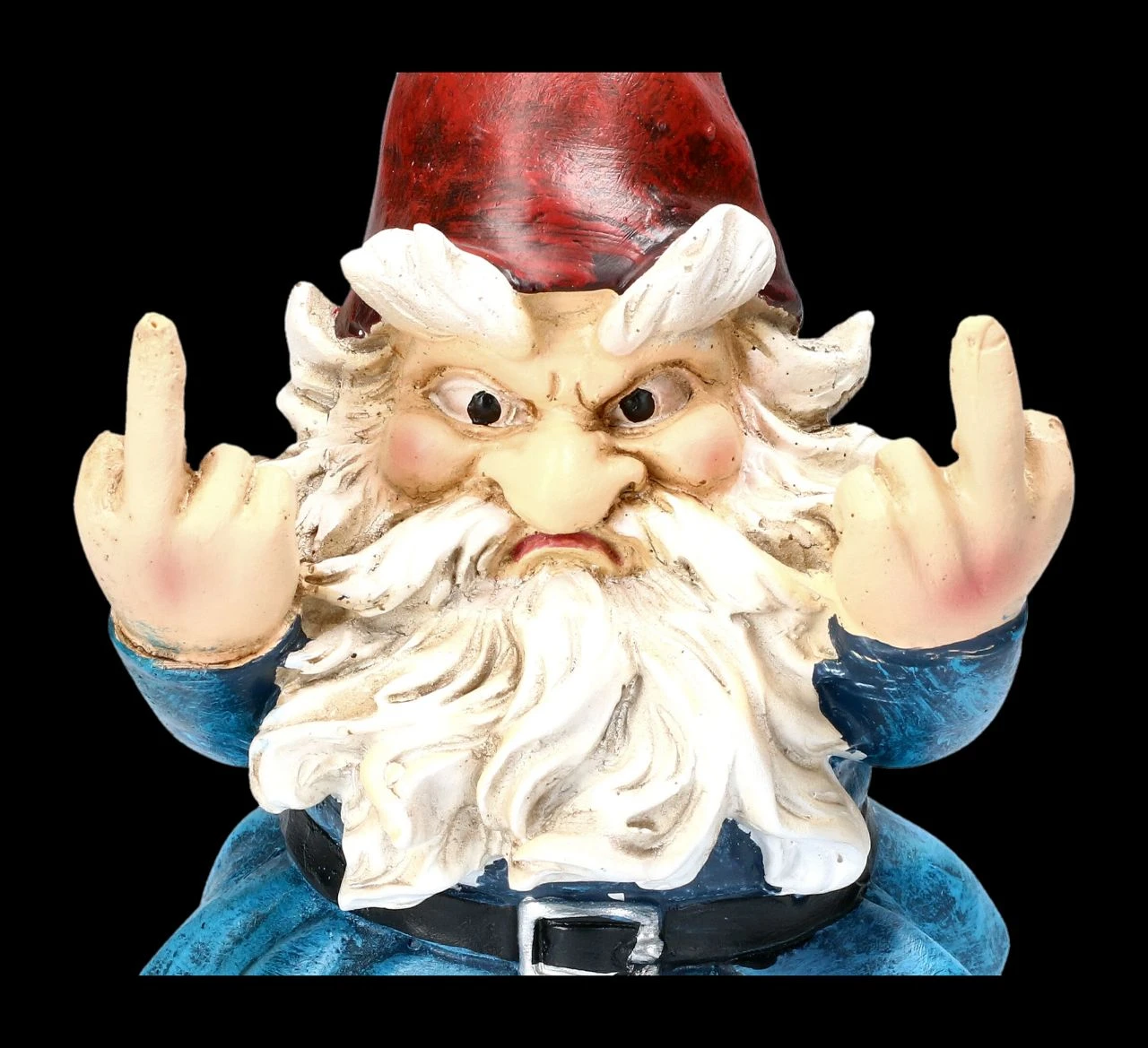Gartenzwerg Figur Zeigt Mittelfinger 9 Gartenzwerg Figur Zeigt Mittelfinger – Bild 7