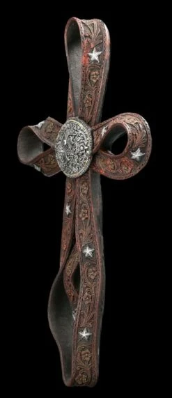 Western Kruzifix In Gürtel Design -Figurenmodell Geschäft 2D FS23331 Western Kruzifix im Gurtel Design 3 1280x1280