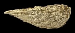 Teelichthalter - Goldener Engelsflügel Liegend -Figurenmodell Geschäft 2D FS23409 TeelichthalterGoldener Engelsflugel liegend 4 1280x1280