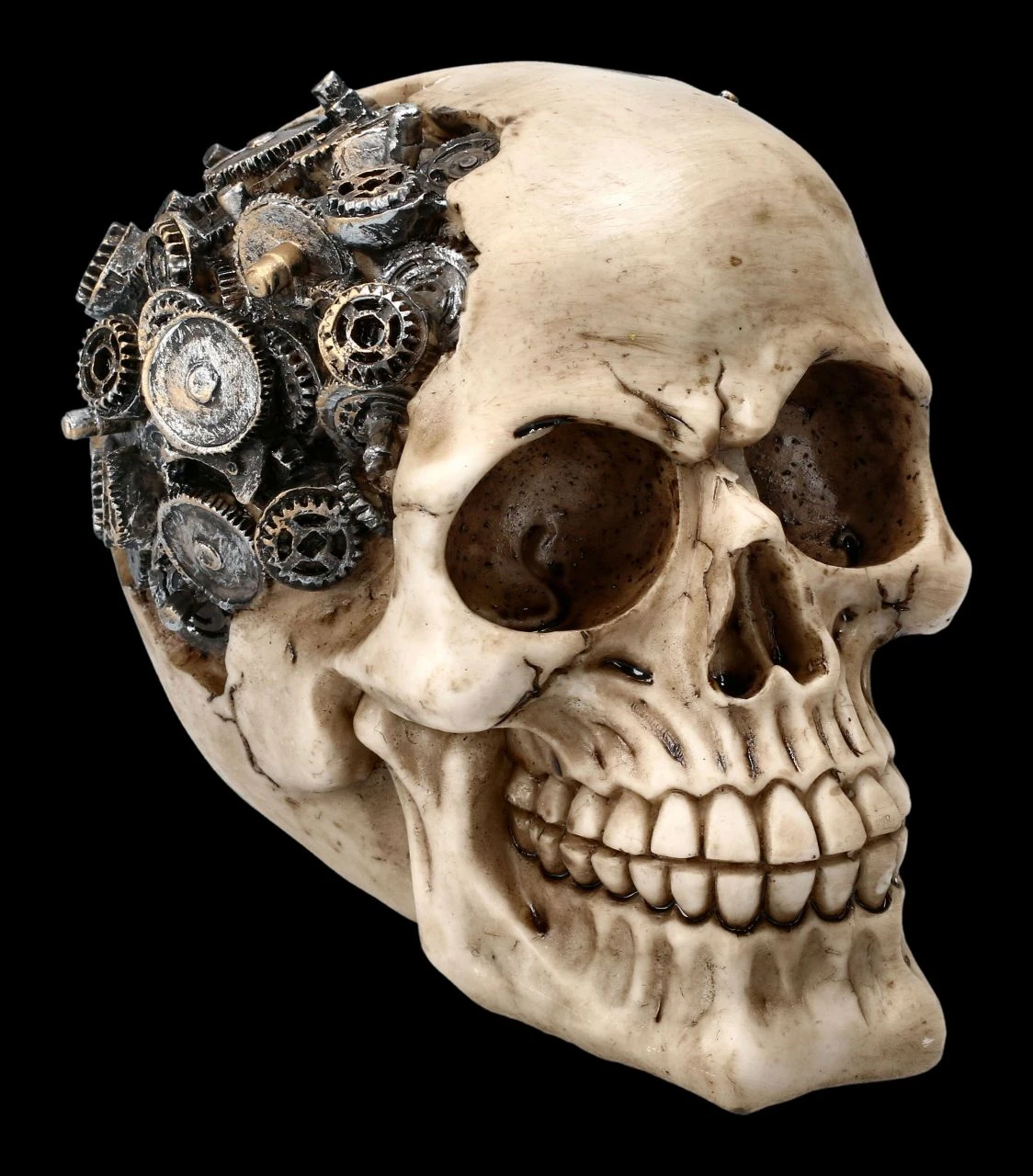Totenkopf Mit Zahnrädern - Clockwork Cranium 3 Totenkopf Mit Zahnrädern - Clockwork Cranium