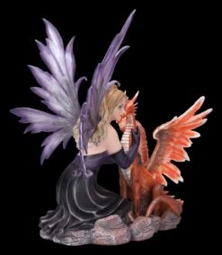 Elfenfigur - Tiara Mit Feuerdrache -Figurenmodell Geschäft 2D FS23475 Elfenfigur Tiara mit Fuerdrache 7 1280x1280