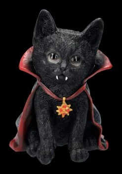 Vampir Katzenfigur - Count Catula