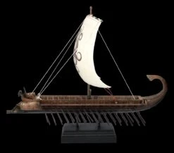 Griechische Trireme Mit Kraken Segel -Figurenmodell Geschäft 2D FS23602 Griechische Tireme mit Kraken Segel 10 1280x1280