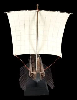 Griechische Trireme Mit Kraken Segel -Figurenmodell Geschäft 2D FS23602 Griechische Tireme mit Kraken Segel 11 1280x1280