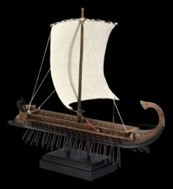 Griechische Trireme Mit Kraken Segel -Figurenmodell Geschäft 2D FS23602 Griechische Tireme mit Kraken Segel 13 1280x1280
