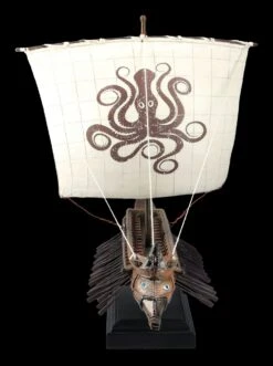 Griechische Trireme Mit Kraken Segel -Figurenmodell Geschäft 2D FS23602 Griechische Tireme mit Kraken Segel 9 1280x1280