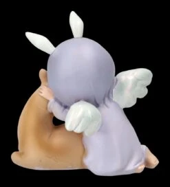 Dekofigur - Schlafendes Engelchen Mit Reh -Figurenmodell Geschäft 2D FS23616 Dekofigur Schlafendes Engelchen mit Reh 4 1280x1280