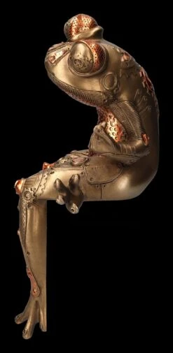 Steampunk Frosch Kantenhocker - Alpha Anura -Figurenmodell Geschäft 2D FS23657 Steampunk Frosch Kantenhocker Alpha Anura 2 1280x1280