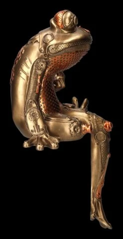 Steampunk Frosch Kantenhocker - Alpha Anura -Figurenmodell Geschäft 2D FS23657 Steampunk Frosch Kantenhocker Alpha Anura 7 1280x1280