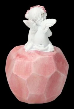 Engel Figur - Putte Auf Apfel -Figurenmodell Geschäft 2D FS23684 Engel Figur Putte mit Apfel 3 1280x1280