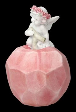 Engel Figur - Putte Auf Apfel -Figurenmodell Geschäft 2D FS23684 Engel Figur Putte mit Apfel 6 1280x1280