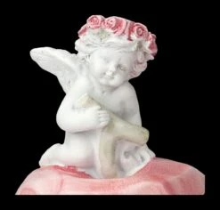 Engel Figur - Putte Auf Apfel -Figurenmodell Geschäft 2D FS23684 Engel Figur Putte mit Apfel 7 1280x1280