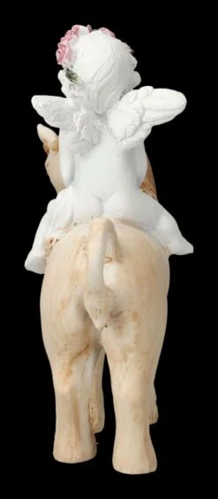 Engel Figur - Putte Auf Einhorn -Figurenmodell Geschäft 2D FS23686 Engel Figur Putte auf Einhorn 2 1280x1280