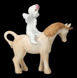 Engel Figur - Putte Auf Einhorn -Figurenmodell Geschäft 2D FS23686 Engel Figur Putte auf Einhorn 3 1280x1280