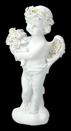 Engel Figur - Putte Mit Rosenstrauß 14 Engel Figur - Putte Mit Rosenstrauß -Figurenmodell Geschäft 2D FS23691 Engel Figur Putte mit Blumenstrauss 11 1280x1280