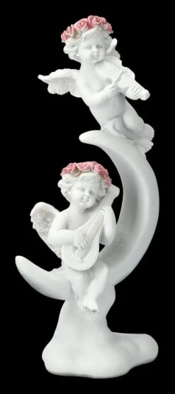 Engel Figur - Putten Musizieren Auf Mond 11 Engel Figur - Putten Musizieren Auf Mond -Figurenmodell Geschäft 2D FS23692 Engel Figur Putten musizieren auf Mond 5 1280x1280