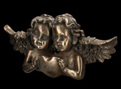 Wanddeko - Putten Mit Herz Bronziert -Figurenmodell Geschäft 2D FS23706 WAnddeko Putten mit Herz bronziert 7 1280x1280