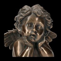 Engel Figur - Putte Träumend Bronziert -Figurenmodell Geschäft 2D FS23707 Engel Figur Putte tr umend bronziert 7 1280x1280