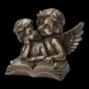 Engel Figur - Putten Auf Buch Bronziert -Figurenmodell Geschäft 2D FS23708 Engel Figur Putten auf Buch bronziert 6 1280x1280