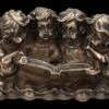 Engel Figur - Vier Putten Lesen Buch Bronziert -Figurenmodell Geschäft 2D FS23711 Engel Figur Vier Putten lesen Buch bronziert 2fADRX8GoomH0E 1280x1280