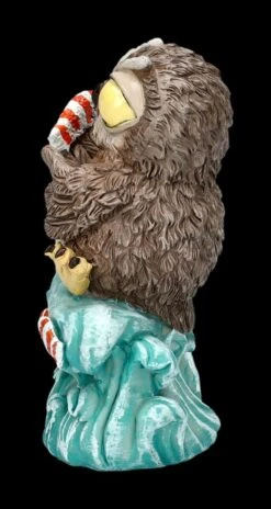 Lustige Eulen Figur Mit Fischen -Figurenmodell Geschäft 2D FS23919 Lustige Eulen figur mit Fischen 3 1280x1280