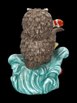 Lustige Eulen Figur Mit Fischen -Figurenmodell Geschäft 2D FS23919 Lustige Eulen figur mit Fischen 4 1280x1280