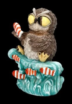 Lustige Eulen Figur Mit Fischen -Figurenmodell Geschäft 2D FS23919 Lustige Eulen figur mit Fischen 7 1280x1280