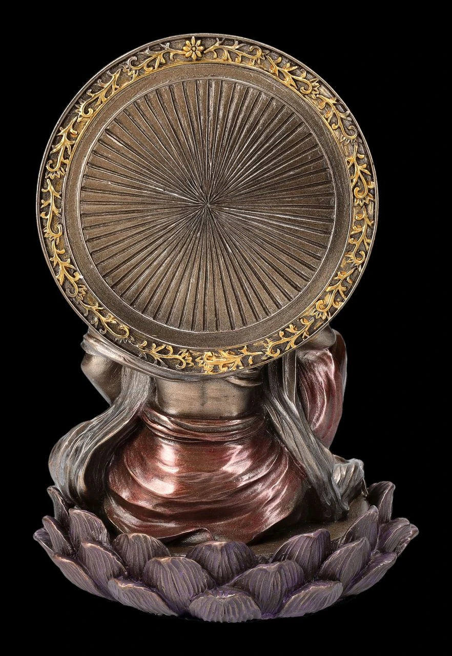 Buddha Figur - Guanyin Auf Lotus 6 Buddha Figur - Guanyin Auf Lotus – Bild 4