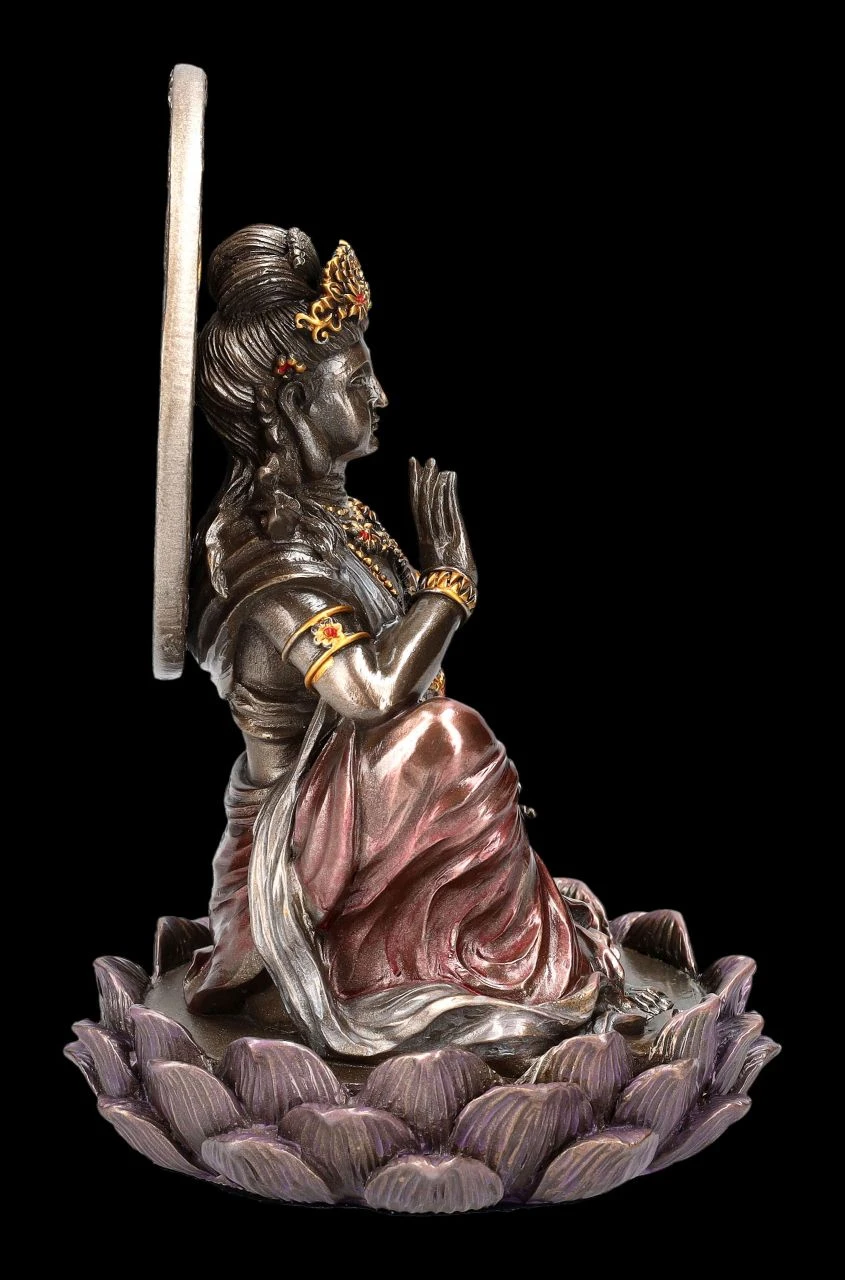 Buddha Figur - Guanyin Auf Lotus 7 Buddha Figur - Guanyin Auf Lotus – Bild 5