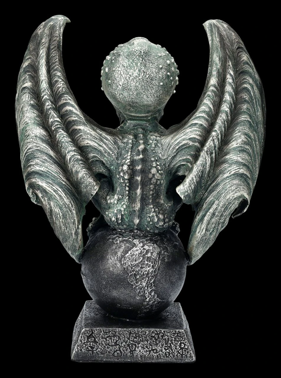 Cthulhu Figur Auf Weltkugel 6 Cthulhu Figur Auf Weltkugel – Bild 4