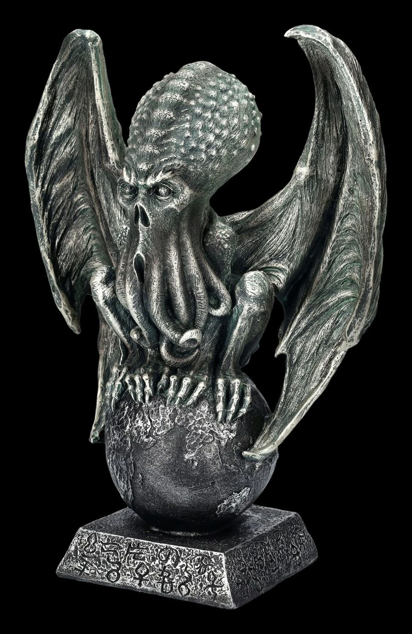 Cthulhu Figur Auf Weltkugel 5 Cthulhu Figur Auf Weltkugel – Bild 3