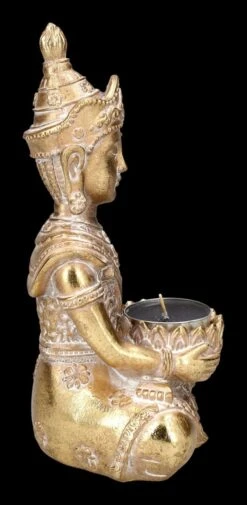 Buddha Teelichthalter - Goldfarben Klein 13 Buddha Teelichthalter - Goldfarben Klein -Figurenmodell Geschäft 2D FS23995 Buddha Teelichthalter Goldfarben klein 5 1280x1280