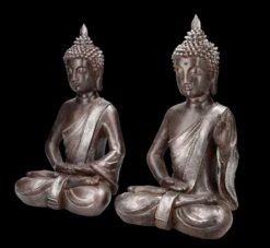 Buddha Figuren 2er Set - Meditation Braun -Figurenmodell Geschäft 2D FS23998 Buddha Figuren 2er Set Meditation braun 6 1280x1280