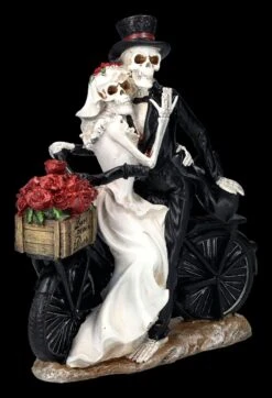 Skelett Figuren - Brautpaar Mit Fahrrad -Figurenmodell Geschäft 2D FS24012 Skelett Figuren Brautpaar mit Fahrrad 8 1280x1280