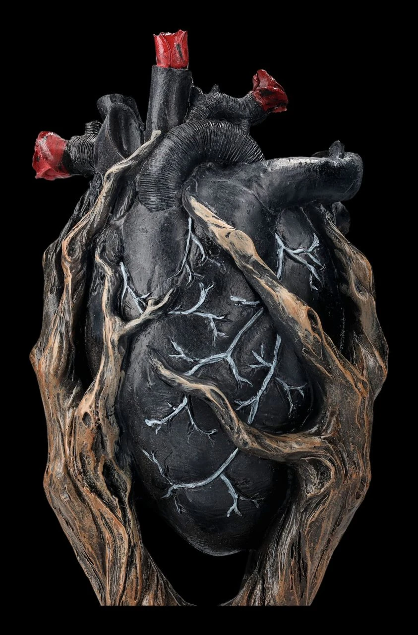 Greenman Figur Umschlingt Schwarzes Herz 10 Greenman Figur Umschlingt Schwarzes Herz – Bild 8