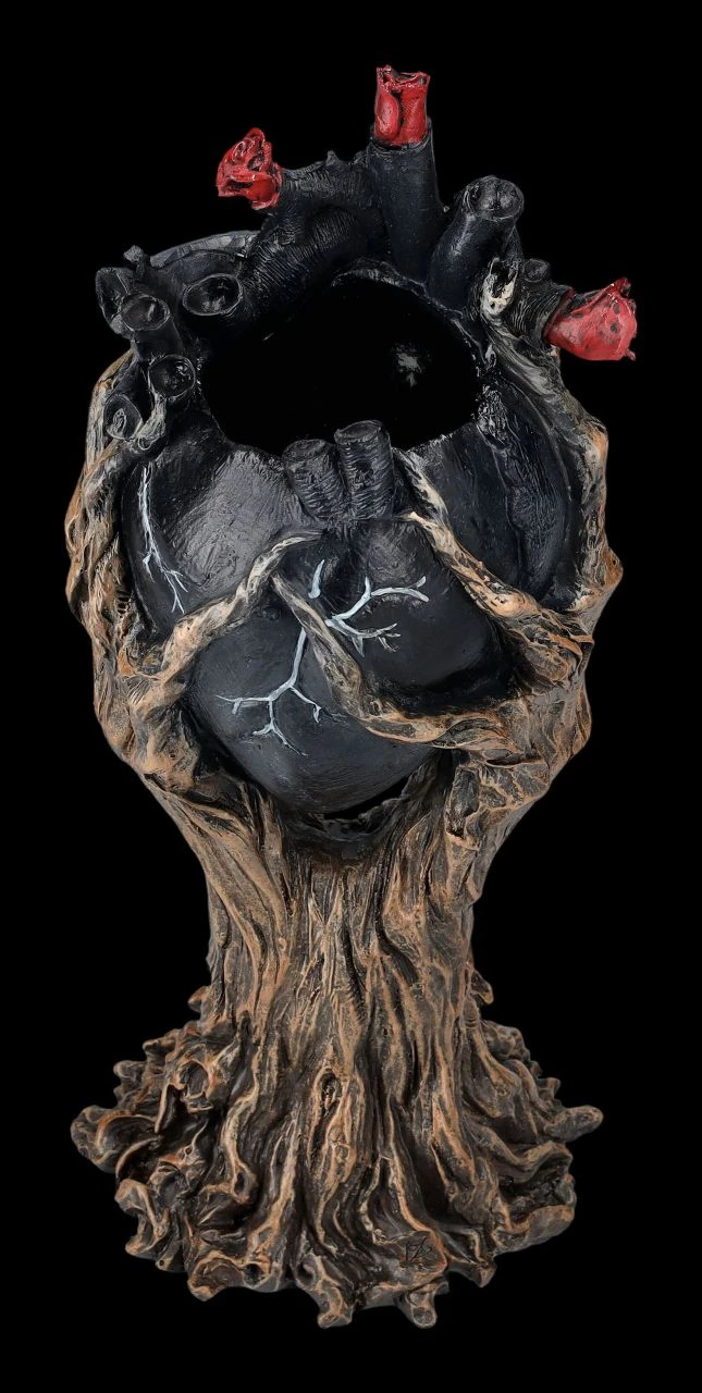 Greenman Figur Umschlingt Schwarzes Herz 8 Greenman Figur Umschlingt Schwarzes Herz – Bild 6