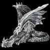 Drachenfigur Silber - Schleicht Sich An 1 Drachenfigur Silber - Schleicht Sich An -Figurenmodell Geschäft 2D FS24031 Drachenfigur silber Schleicht sich an 5 1280x1280